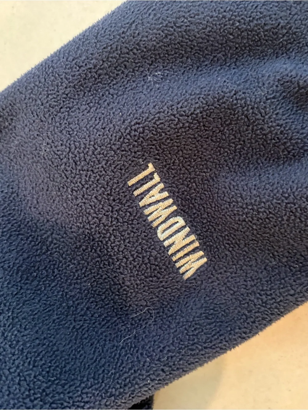 The North Face Men's Navy Full-Zip Fleece Jacket